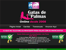 Tablet Screenshot of gatasdepalmas.com